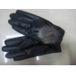 Lovely Design And Attractive Fur Ball PU Gloves And MIttens Fashion Accessories 9cen27
