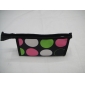 Wholesale black comestic bag with gorgeous large dots nice for women use