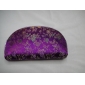 Wholesale purple color ladies comestic bag is classical trend and more large to put comestic