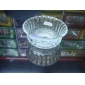 Wholesale Medium size round transparant artistic high quality glassware tableware bowl 9cfn37