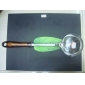 Wholesale Aesthetic and practical polish stainless steel round soup spoon with plastic handle 9CFN67