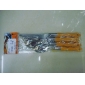 Wholesale Home casual dinnerware set 2 pcs spoons+1pc knife+1pc fork yellow handle 9cfn57