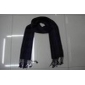 Wholesale Fashionable ladies' black polyester plain scarves neckwear
