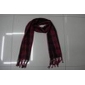 Fashionable ladies' black & red polyester hot sales scarves neckwear