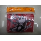 Wholesale Ghost skeleton short PU leather good quality trifold wallets