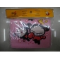 Wholesale Fashionable cartoon discount trifold short PU leather wallets purses for girls