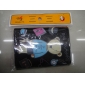 Wholesale Cute black color cartoon short  trifold PU leather discount wallets for girls 9chn28