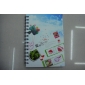 A5 90 Sheets Diary Book With White Beautiful Pattern Card Paper Design