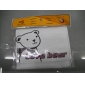 Wholesale White Love bear short PU leather trifold popular girls' wallet 9chn33