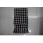 2010 new best soft Acrylic&Cashmere man' s black and white plaind scarves neckwear 9cin24