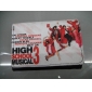 Popular High school musical hot sale PU leather short trifold girls' wallets 9chn42
