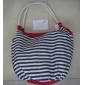 Stripe Sylish Handbags Of A Blue White Alternate With For All The Ladies 9cgn35