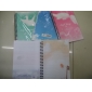 Wholesale 2010 Hot Seller 40 Pages Cardboard Cover Stationery Notebooks With Colorful Papers