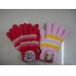 Ladies Style Polyester Material 2010 New Design Top Sale Gloves