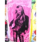 Wholesale beach towel with famous singer patern cotton products not easy to dirty cheap price