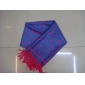 Wholesale Ladies Style Lovely Satiny Long New Design Scarf Purple Color