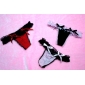 Black Red Sexy Thong Panty G-String Lingerie Lace Underwear