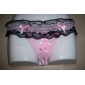 Wholesale HOT black and red lace panty/bikini/unâ€‹derwear ribbon tie sides