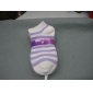 Wholesale Womens Ladies Polyester Striped Slipper Socks Sox