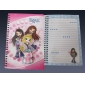 Wholesale girl's favorite Spiral Winding Notebook with fashion ladies