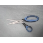 Wholesale New design office soft handle scissors blue handles