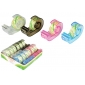 Wholesale colorful Crystal Clear Tape set dispenser attached