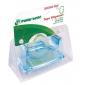 Wholesale gracefully plastic Tape Dispenser for office, school and home, blue
