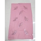 Wholesale Fashionable chemical fiber ladies' long silk scarf shawl with sequined leaves