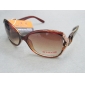 New fashionable crystal diamond lightweight plastic women's sunglasses hotseller