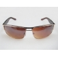 New wayfarer men's resin sunglasses with copper frame