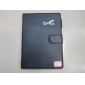 Wholesale Classic style black leather business notebook, a pen attached