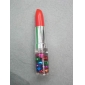 Wholesale Promotional cartoon flash plastic children's blue lipstick-shape ball pen