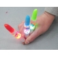 Wholesale Promotional cartoon flash plastic children's blue stick ball pen/ ballpoint