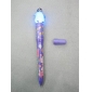 Wholesale Promotional lipstick-shape colorful cartoon children's flash plastic stick ball pen/ ballpoint