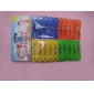 Wholesale Multicolor Plastic Clothes Pegs Clips Clothespins 20 PCS New