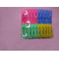 Wholesale 20 PCS Multicolor Plastic Pegs Durable Clothes Clips