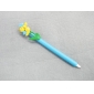 Wholesale Fancy promotional colorful flower polymer clay children's blue ball pen/ ballpoint