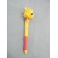 Wholesale Fancy promotional colorful animal polymer clay children's blue ball pen/ ballpoint