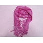 Wholesale pink trendy silver thread long shawl scarf perfect for girl's gift