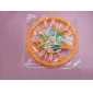Wholesale round plastic laundry sock lingrie hanger with clips