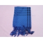 Wholesale 100% T/C New design houndstooth check square scarf fringe