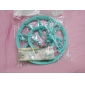 Wholesale plastic round laundry hanger with clothespins