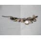 Wholesale 2010 Promotional newly design decorative classical nobler copper chain watch with leaves accessory