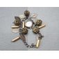 Wholesale 2010 Promotional newly design decorative classical nobler copper chain watch with leaves accessory