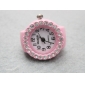 Wholesale Newly design decorative mini finger ring shape electronic watch with artificial diamond accessory