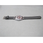 Wholesale 2010 Promotional newly design decorative classical nobler ladies'electonic wrist watch with PU watchband