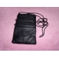 Wholesale Stylish Genuine Leather With One-button Mobile Phone Bag Rope Credential Bag