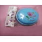 Wholesale Round Blue Plastic Popular Soap Box