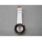 Wholesale 2010 Promotional Newly design decorative fashion nobler electronic wrist watch with white PU watchband