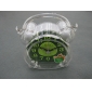 Wholesale 2010 Promotional newly design decorative cartoon vivid color transparent plastic electronic mini alarm clock